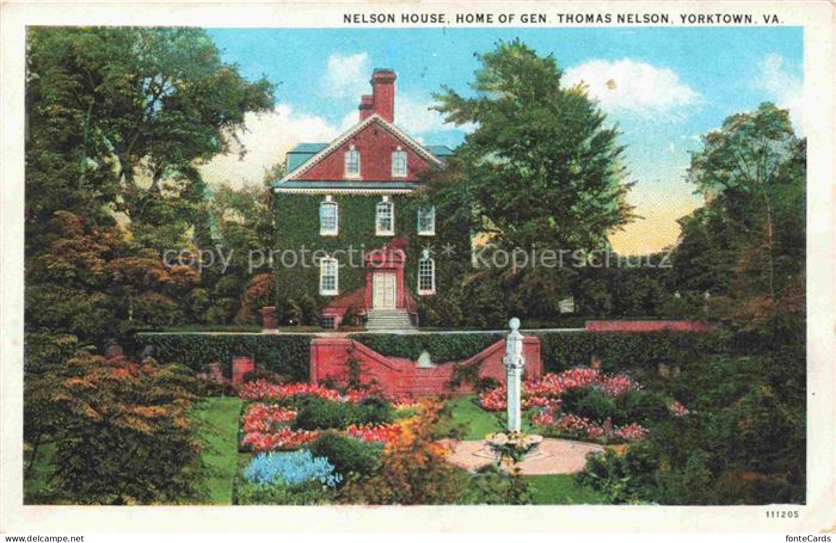Yorktown Virginia USA Nelson House Home of General Thomas Nelson