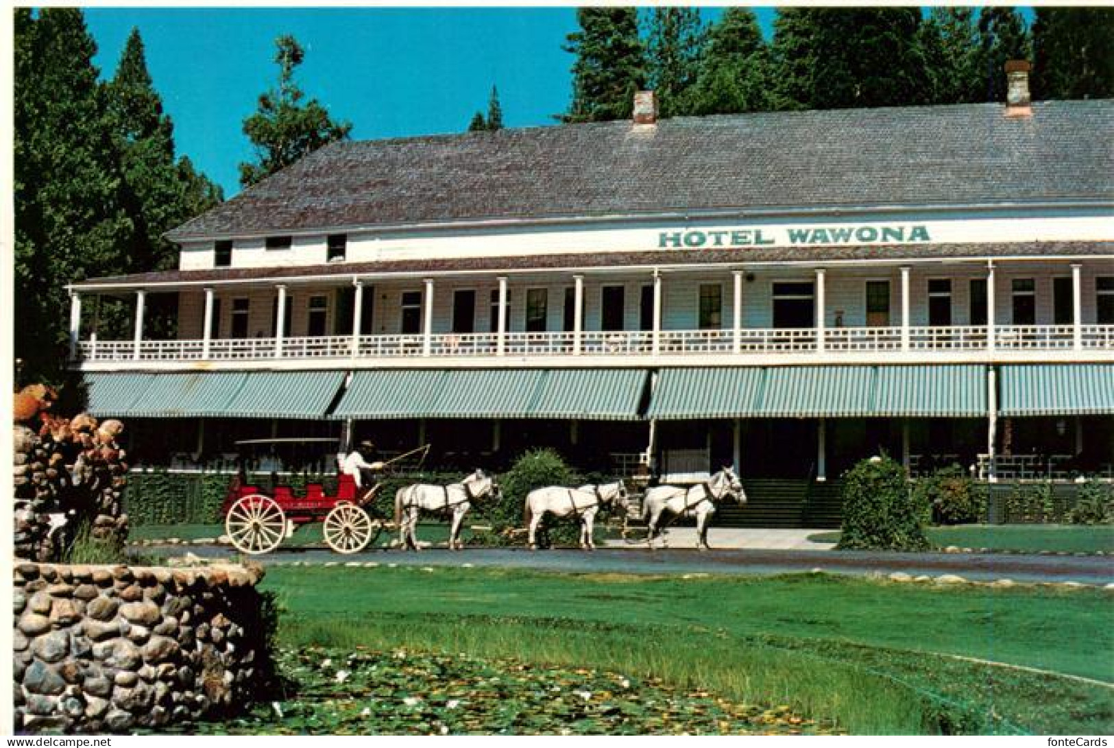 Yosemite Valley Yosemite-National Park California USA Hotel Wawona Pferdekutsche