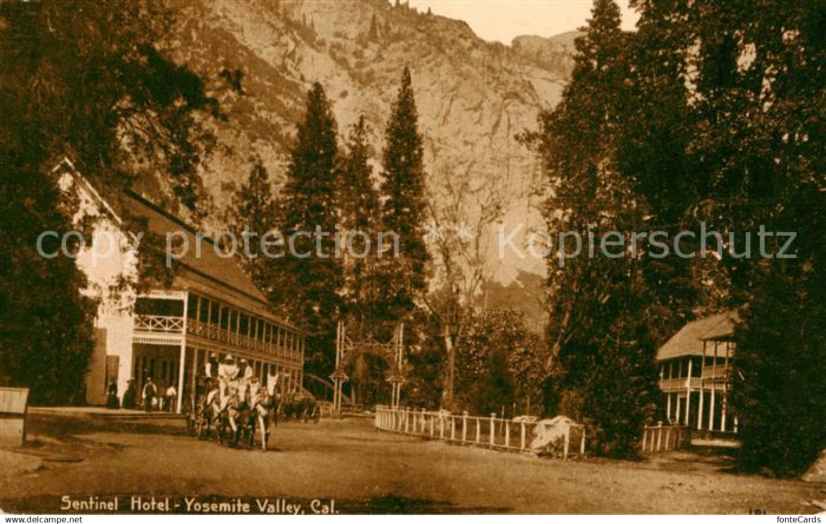Yosemite Valley Yosemite-National Park California USA Sentinel Hotel