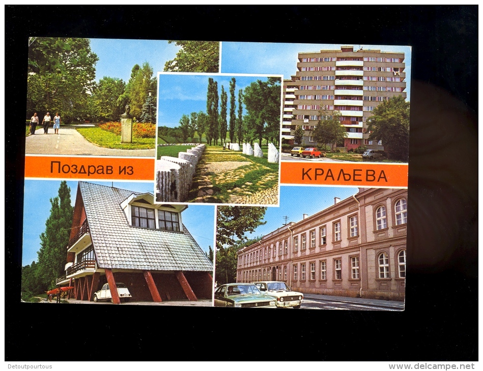 YOUGOSLAVIE JUGOSLAVIA  KPAJbEBO / automobile auto Lada Citroen 2cv