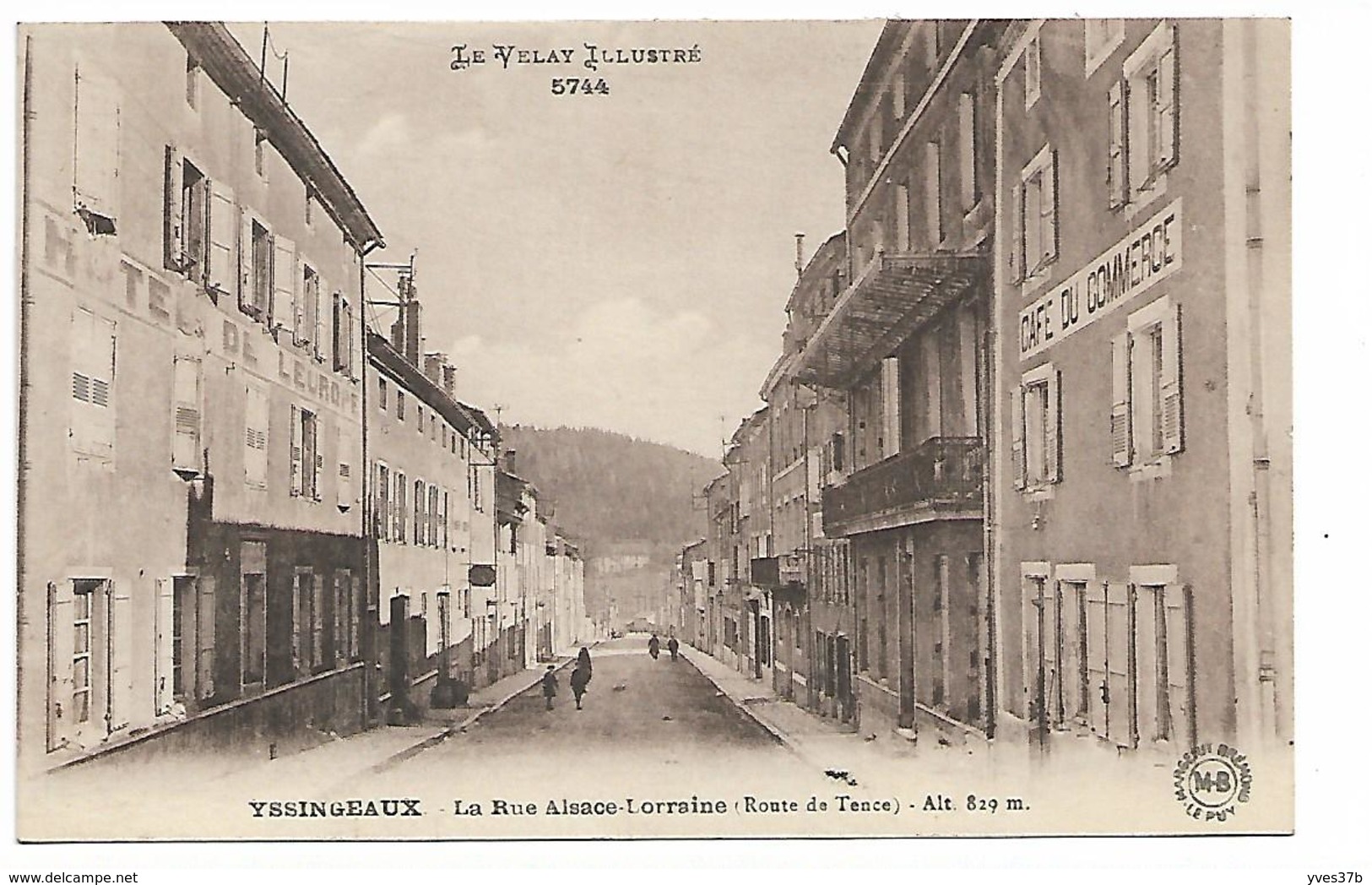 YSSINGEAUX - La Rue d'Alsace-Lorraine