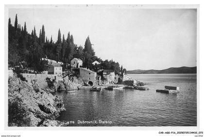 CAR-AGGP16-0819-YOUGOSLAVIE - DUBROVNIK - Trsteno - La seine et ses bords