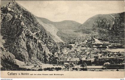 PC YUGOSLAVIA, CATTARO V. NORDEN, Vintage Postcard (b44343)