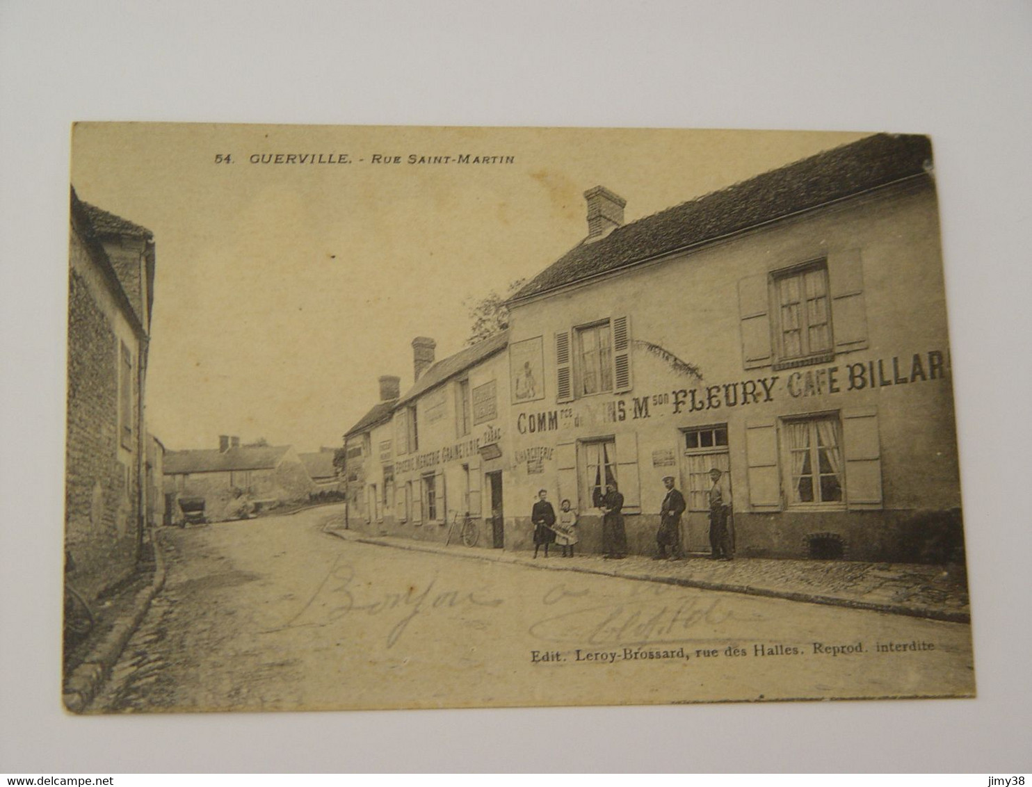YVELINES--GUERVILLE-54-RUE SAINT MARTIN ANIMEE ED LEROY BROSSARD