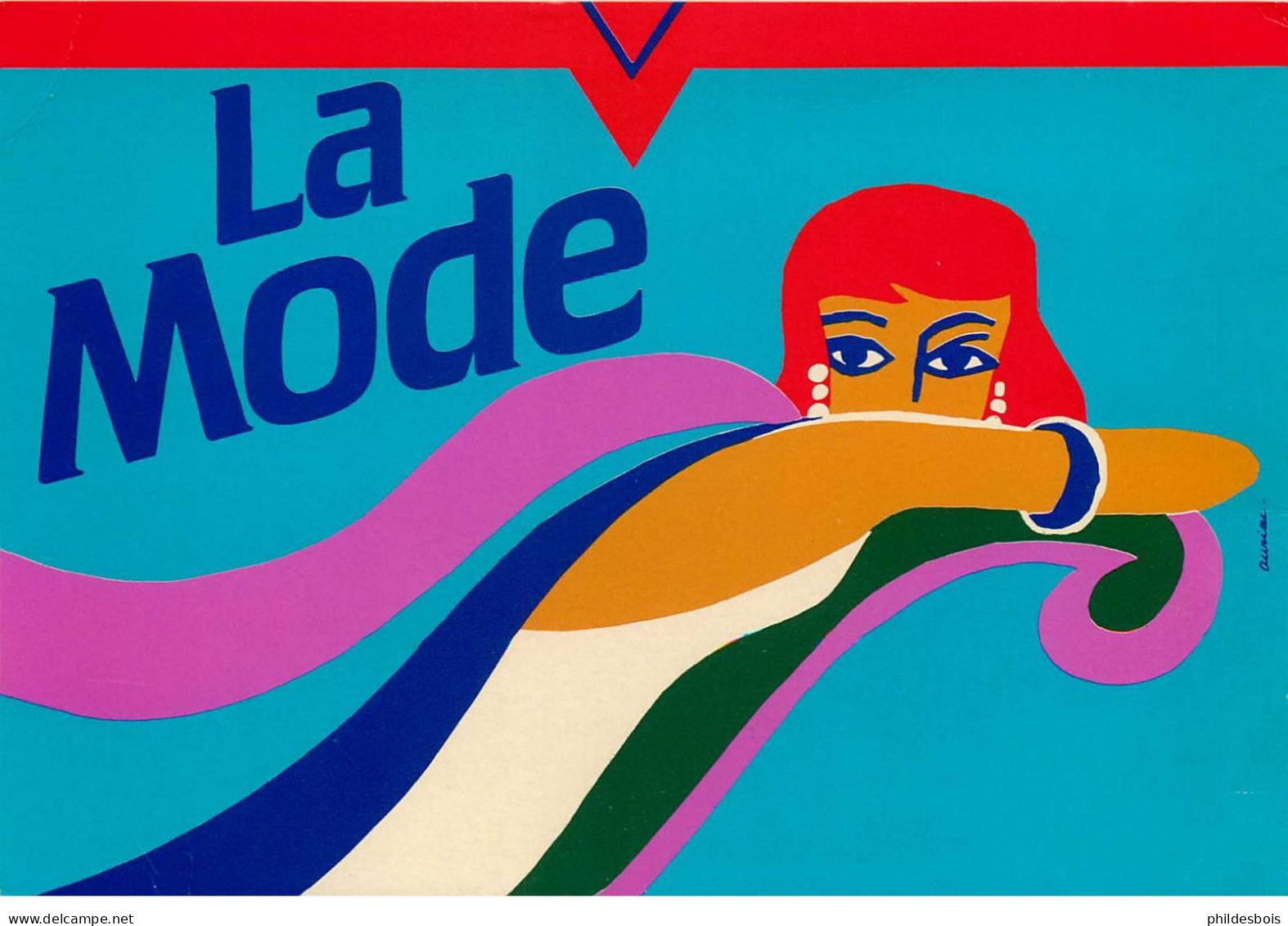 YVELINES  VELIZY  Centre commercial VELIZY 2  La Mode  (carte publicitaire )