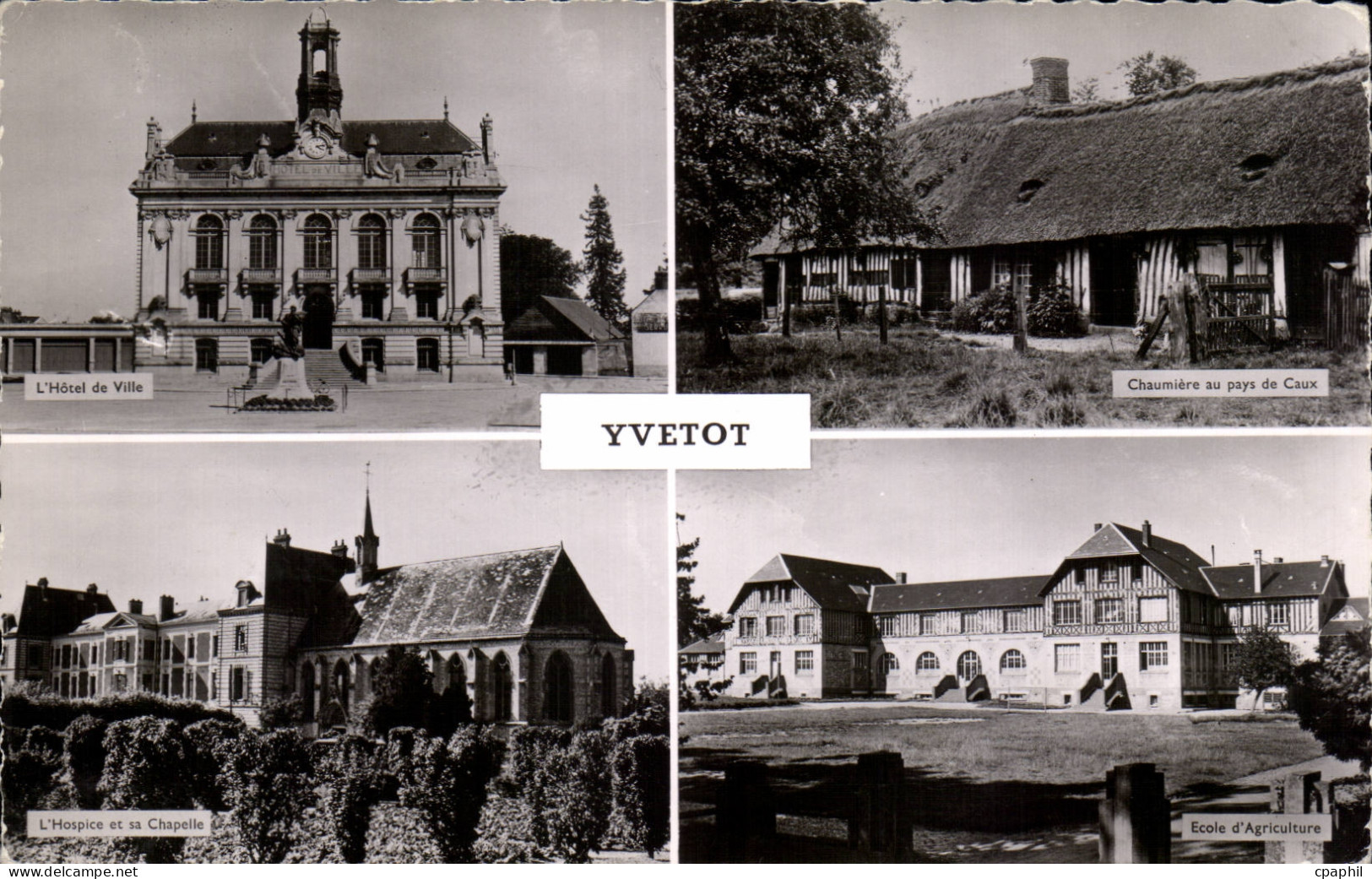 Yvetot - Souvenir - CPA