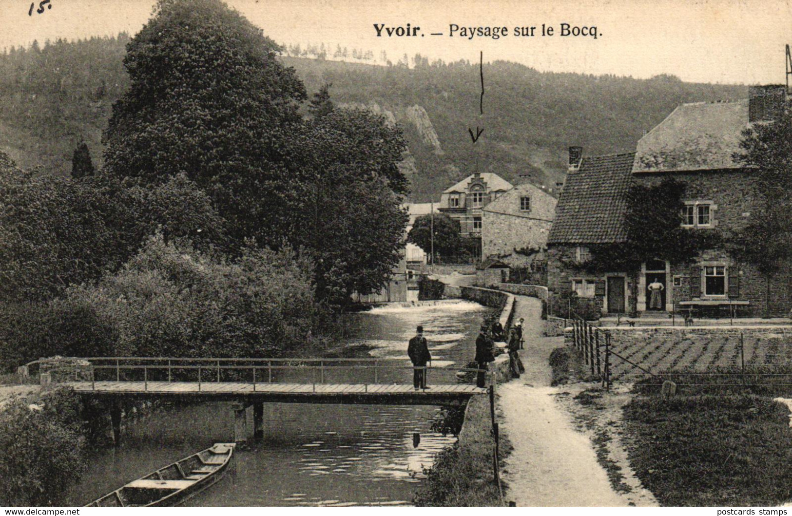 Yvoir, Paysage sur le Bocq