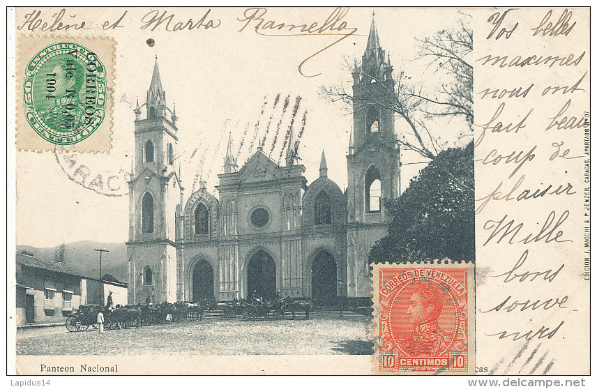 YY 205/ C P A  VENEZUELA -  CARACAS  - PANTEON NACIONAL