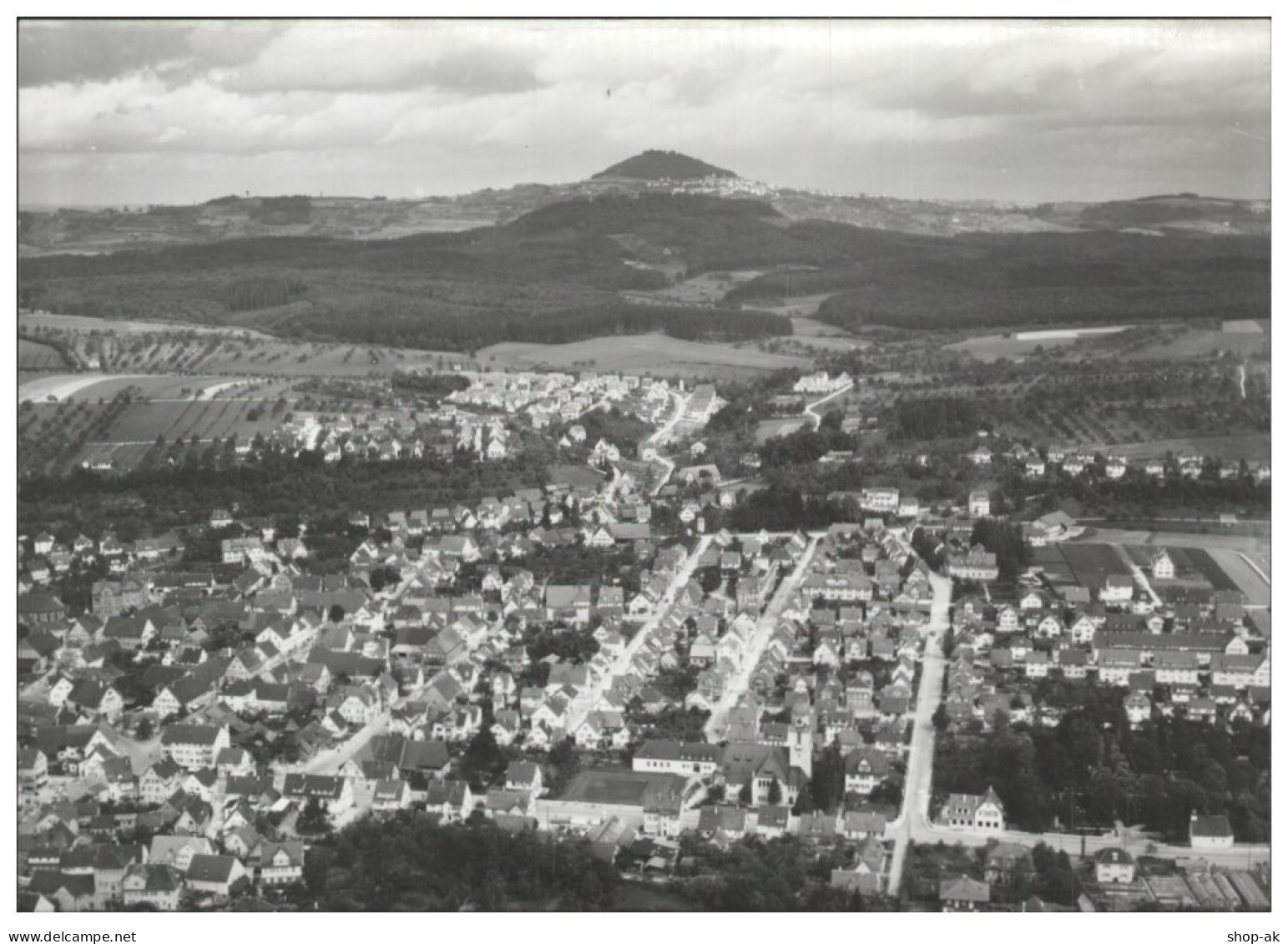 ZA-0419/ Eislingen bei Göppingen  Foto Luftbild 18 x 13 cm 1956