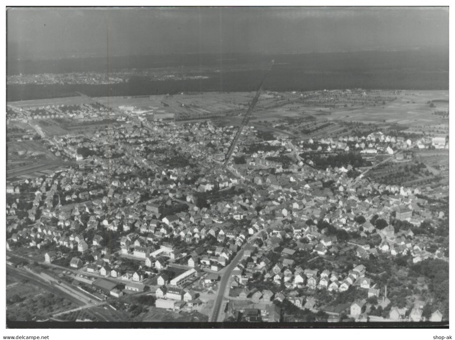ZA-0481/ Sprendlingen bei Dreieich   Foto Luftbild 18 x 13 cm 1956