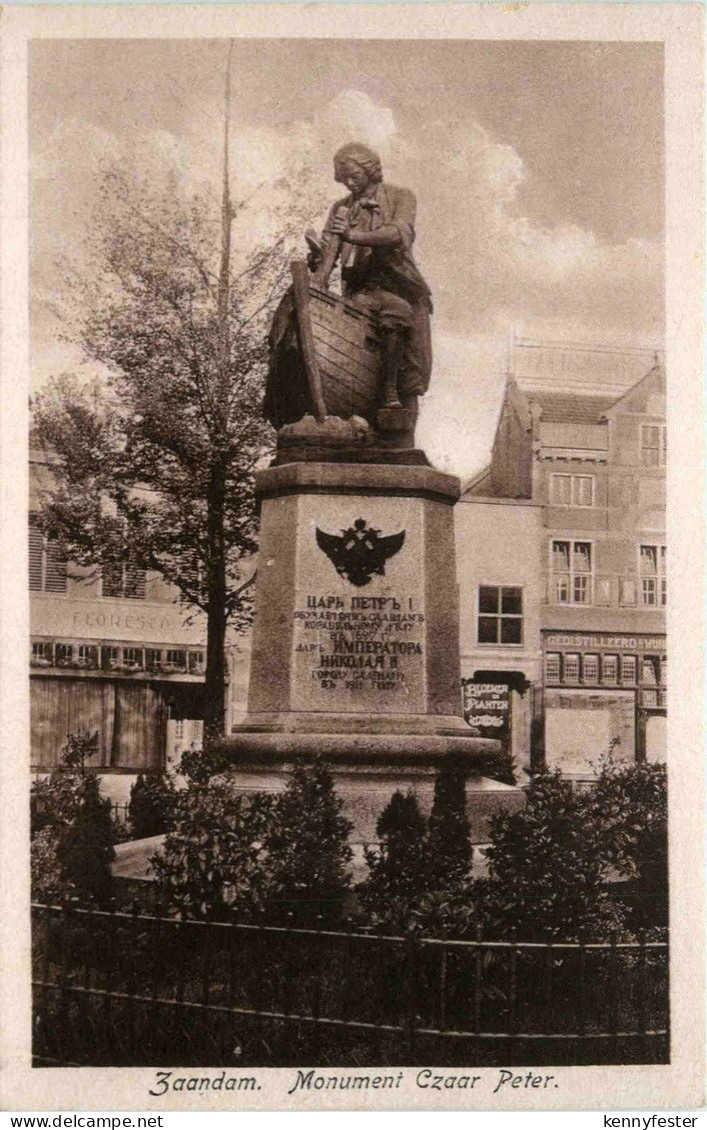 Zaandam - Czaar Perter Monument