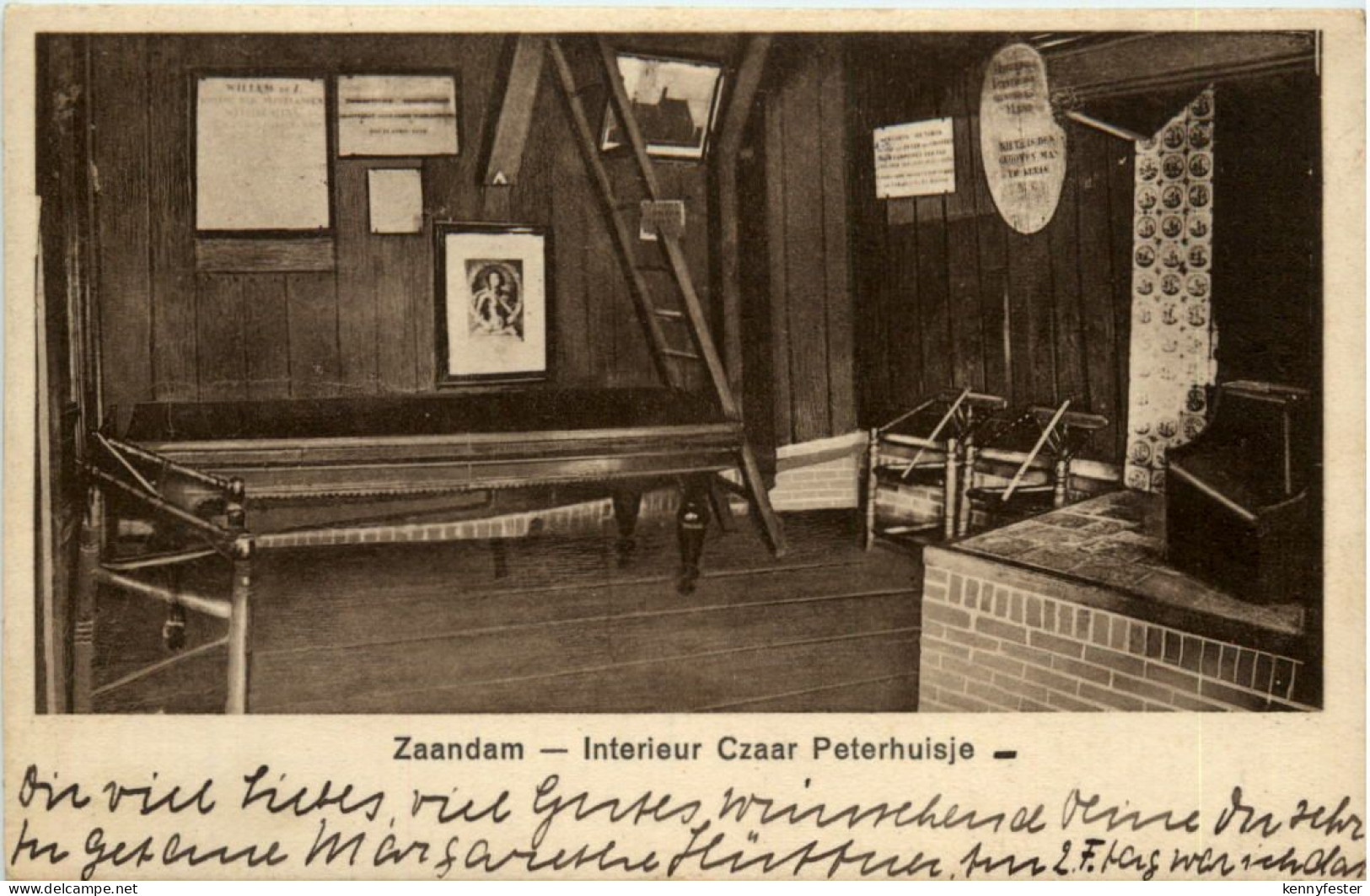 Zaandam - Interieur Czaar Peterhuisje