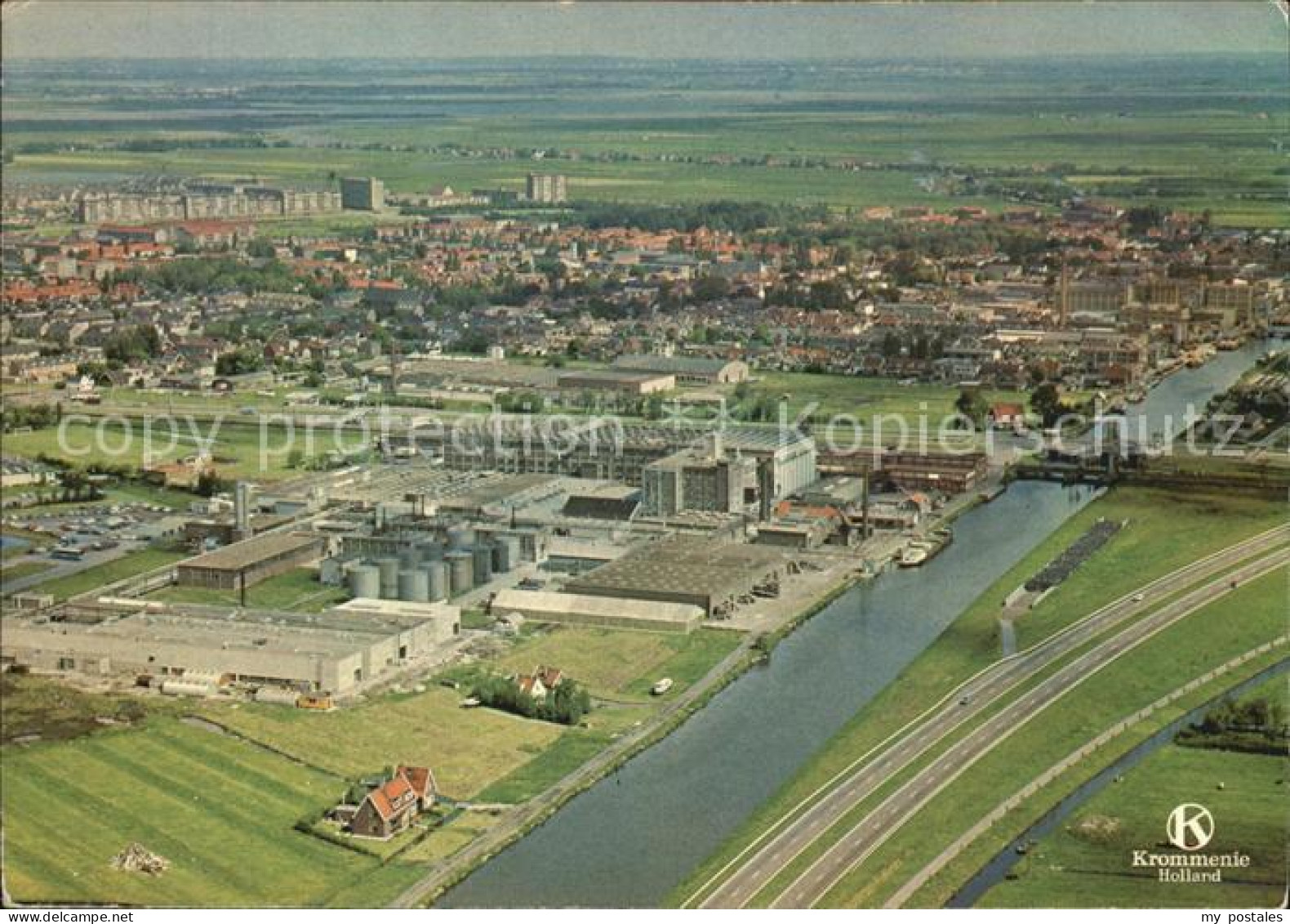 Zaanstad Fliegeraufnahme N.L.F. Krommenie B. V.