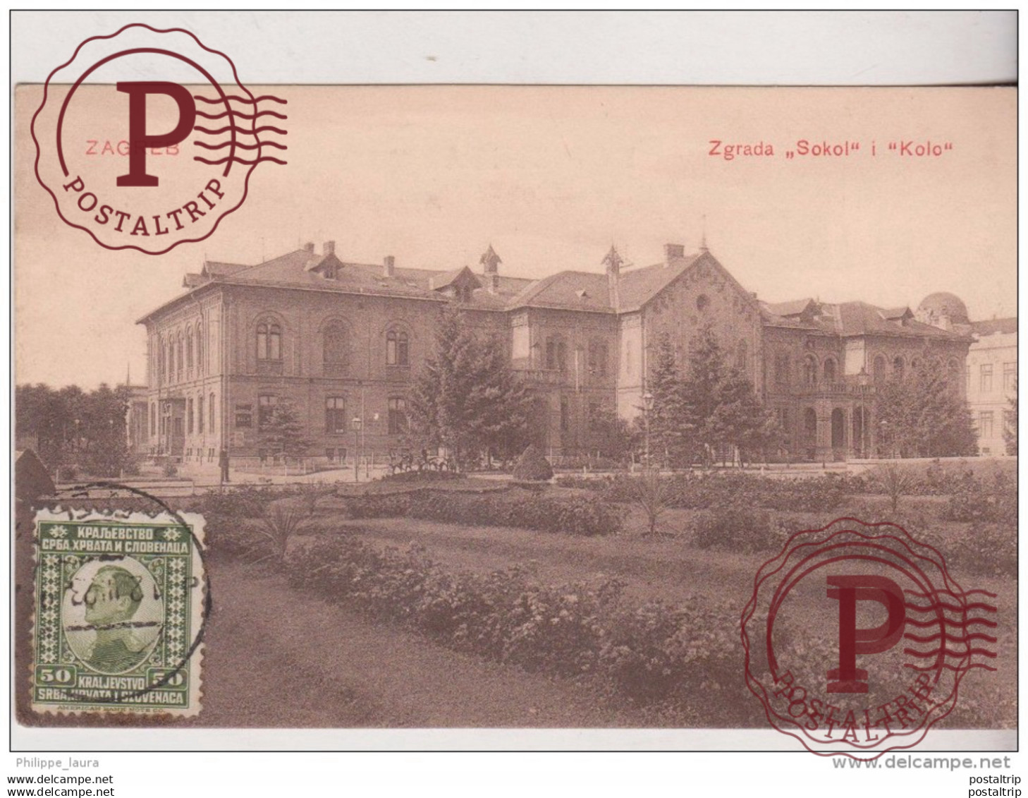 ZAGREB - ZGRADA "SOKOL" I "KOLO"