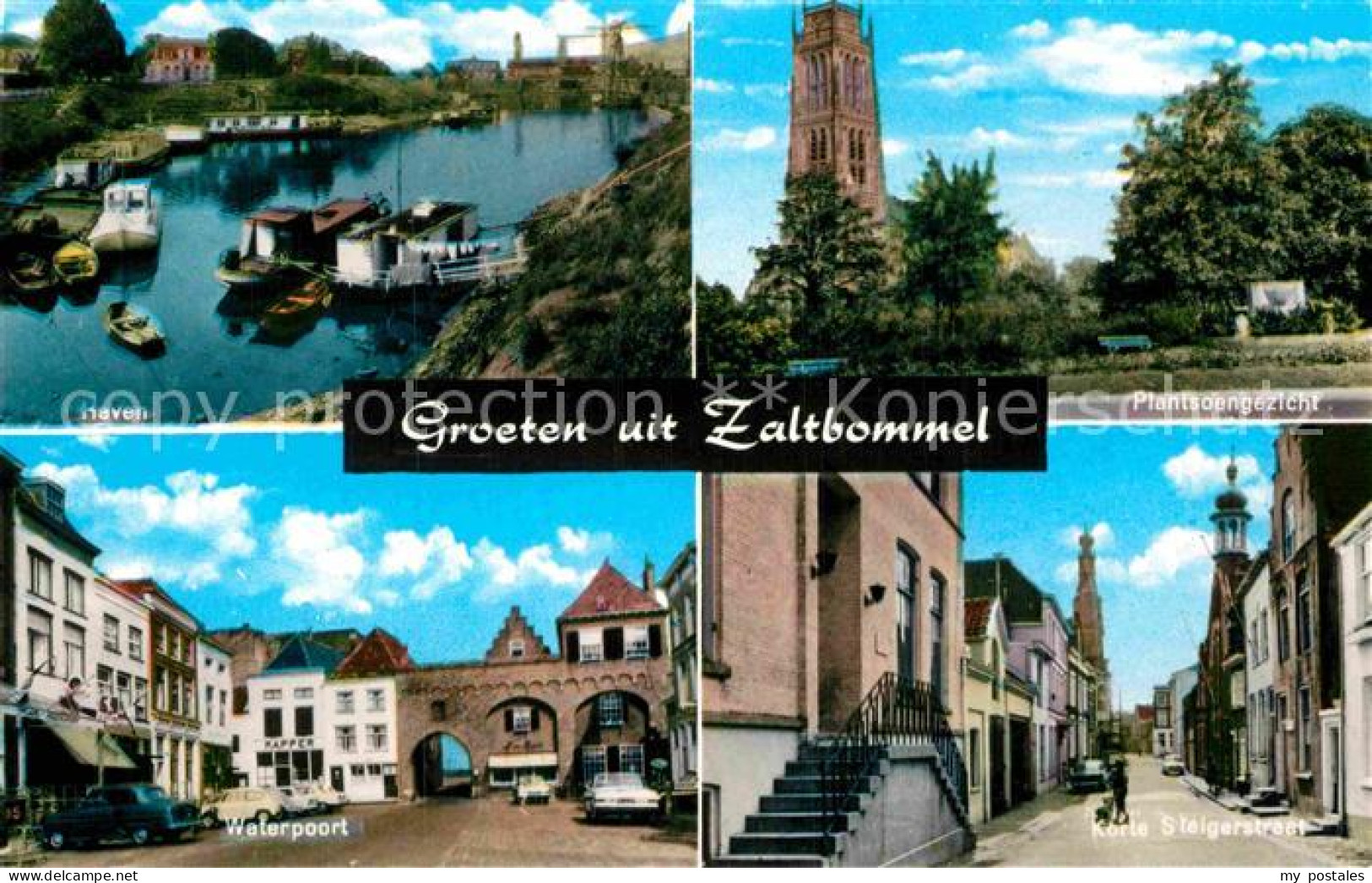 Zaltbommel Haven Plantsoengezicht Waterpoort Korte Steigerstraat