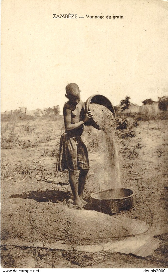 ZAMBEZE  - vannage du grain
