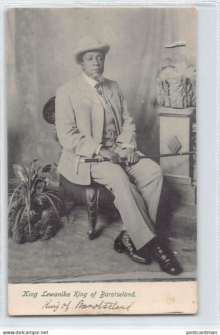 ZAMBIA - Lozi Litunga (King) Lewanika of Barotseland (1842-1916) - Publ. unknown
