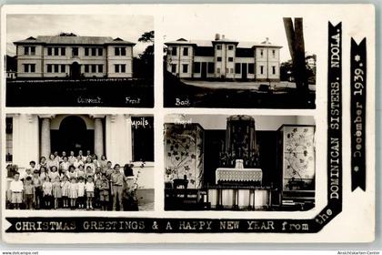 13633691 - Ndola Dominican Sisters Glueckwunsch Weihnachten Neujahr 1939 Convent Chapel