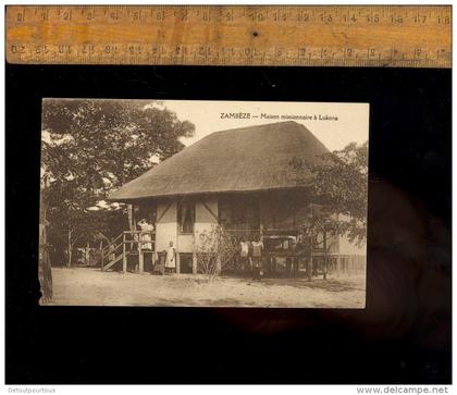 LIKUNA ZAMBIE Afrique Zambia Africa : Zambèze maison missionnaire