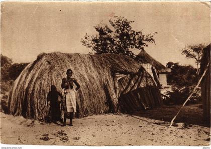 PC ZAMBIA KAMA HUTTE INDIGENE ETHNIC TYPES (a53515)