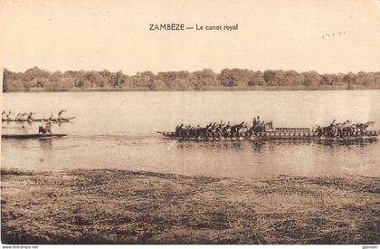 ZAMBIE - ZAMBEZE - LE CANOT ROYAL - MISSIONS EVANGELIQUES