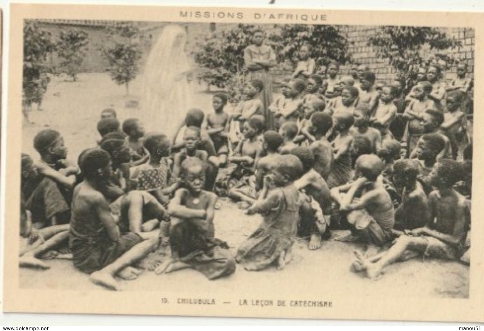 Zambie - CHILUBULA  La leçon de catéchisme