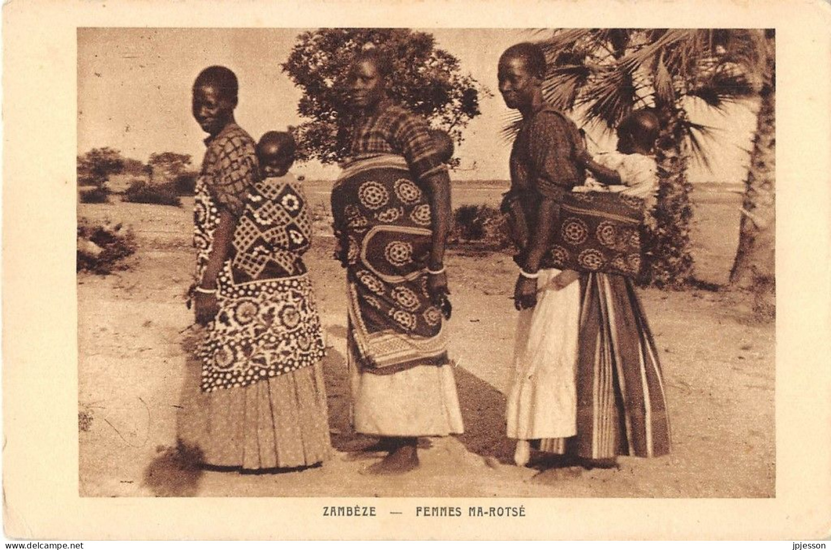 ZAMBIE - ZAMBEZE - FEMMES MA-ROTSE- MISSIONS EVANGELIQUES