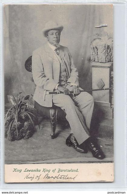 ZAMBIA - Lozi Litunga (King) Lewanika of Barotseland (1842-1916) - Publ. unknown