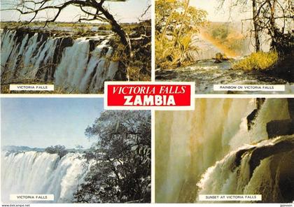 ZAMBIE - ZAMBIA - VICTORIA FALLS - QUATRE VUES