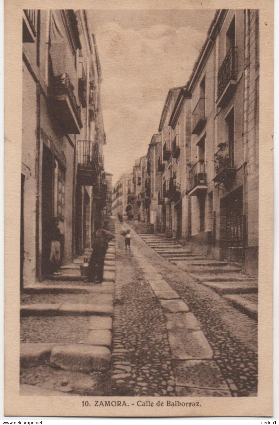 ZAMORA  CALLE DE BALBORRAZ