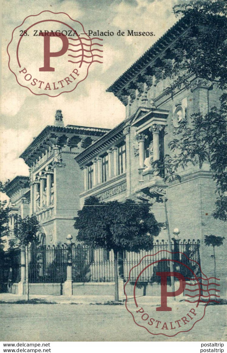 ZARAGOZA PALACIO DE MUSEOS   ZARAGOZA ARAGON ESPAÑA ESPAGNE