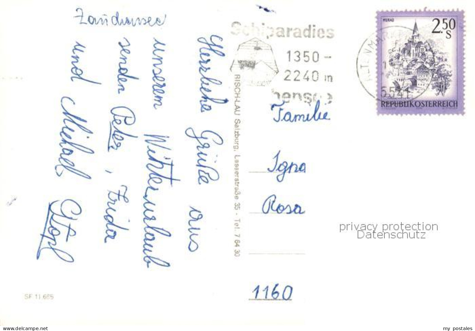 Zauchensee Altenmarkt im Pongau AT Panorama Skipisten