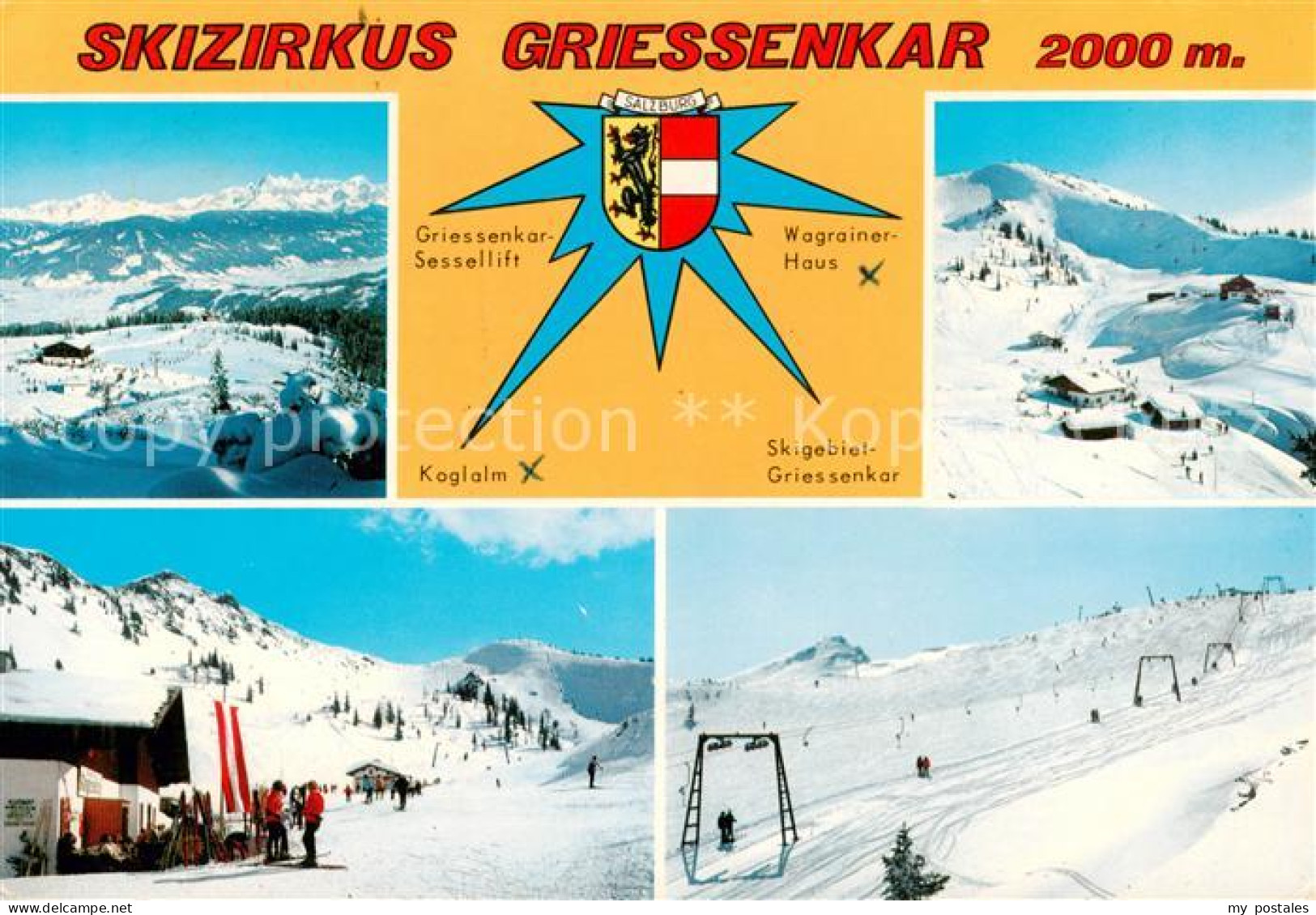 Zauchensee Altenmarkt im Pongau AT Skizirkus Griessenkar Wagrainer Haus Koglalm