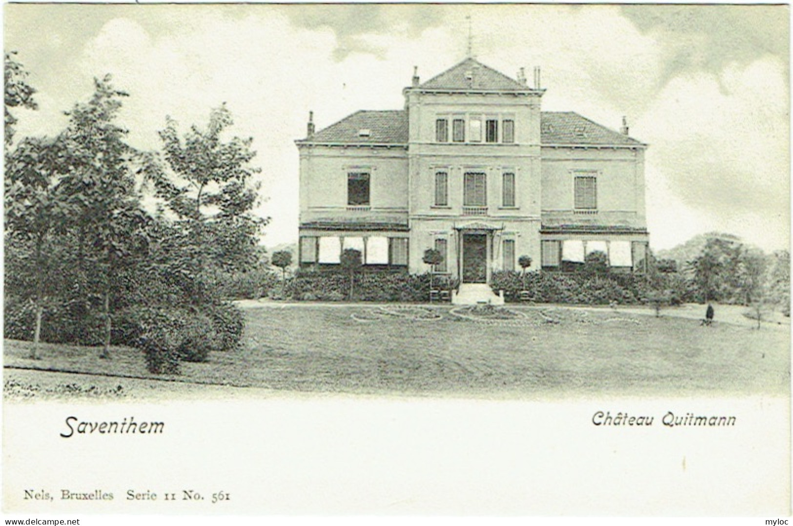 Zaventem/Saventhem. Château Quitmann.