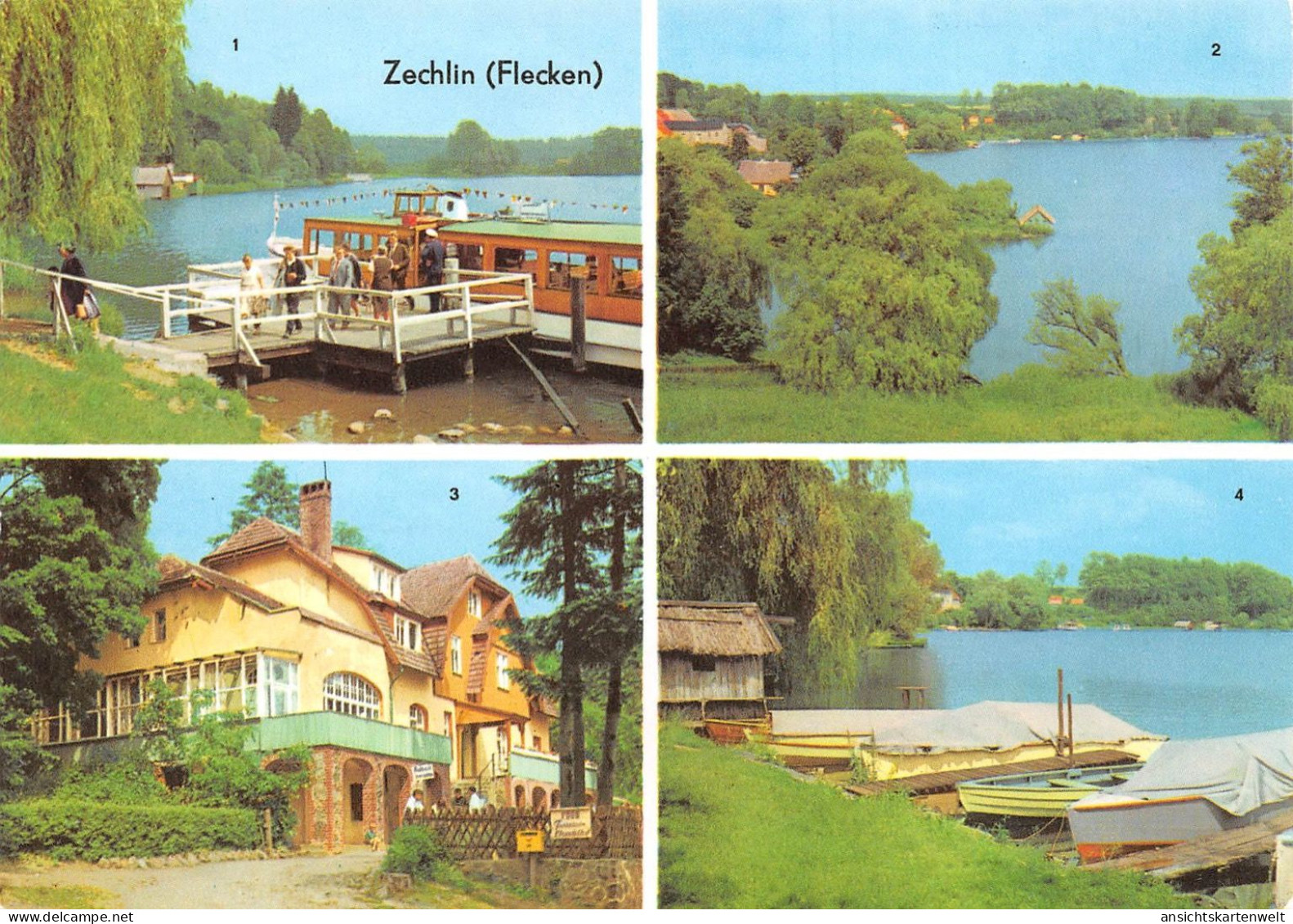 Zechlin (Flecken) Teilansichten gl1977 #169.033