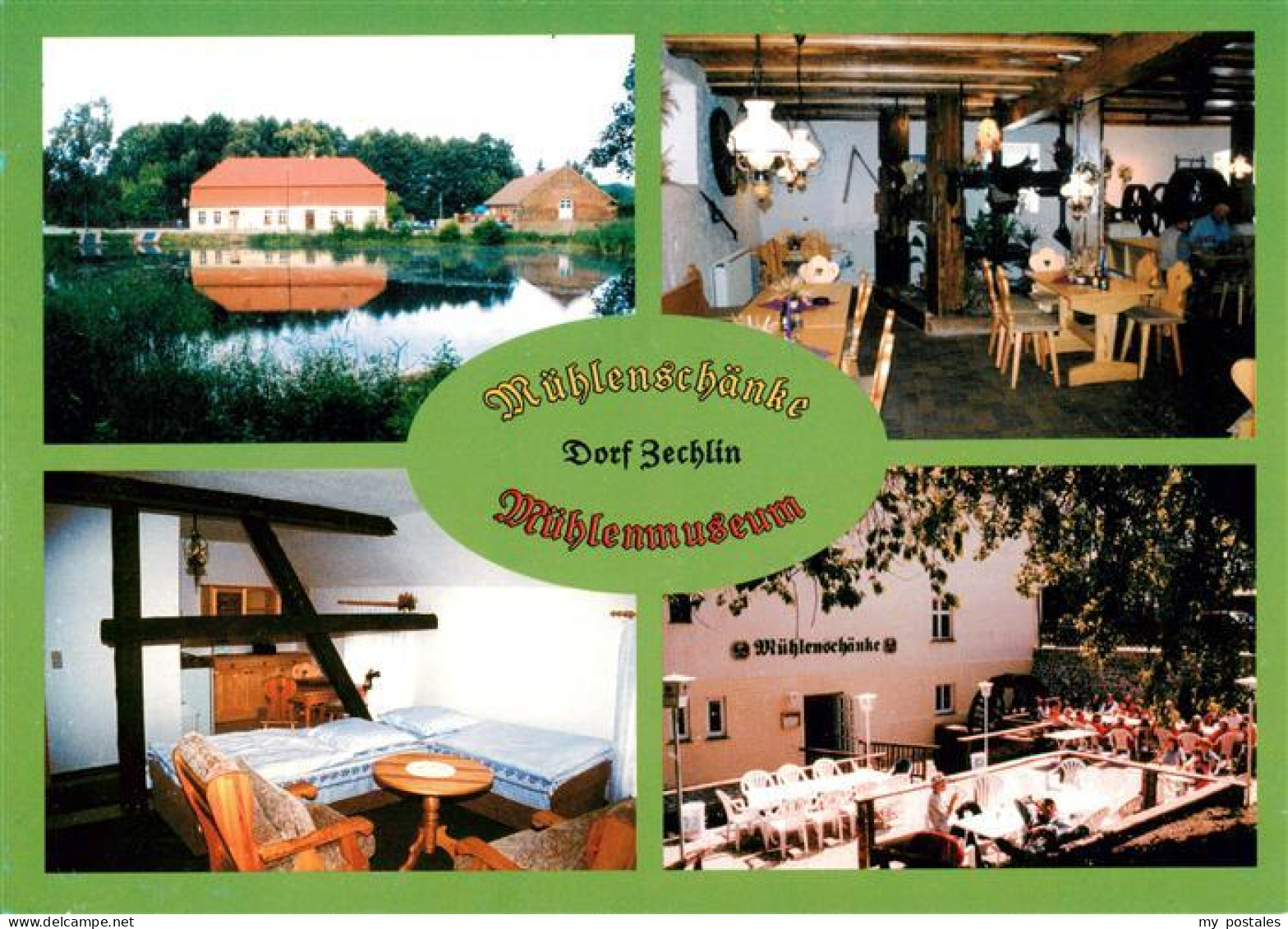 Zechlin  Rheinsberg Ostprignitz-Ruppin Brandenburg Muehlenhof Muehlenschaenke Mu