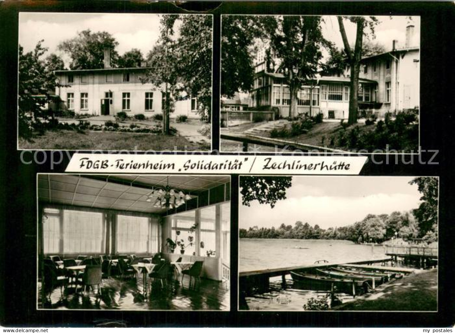 Zechlinerhuette FDGB-Ferienheim Solidaritaet