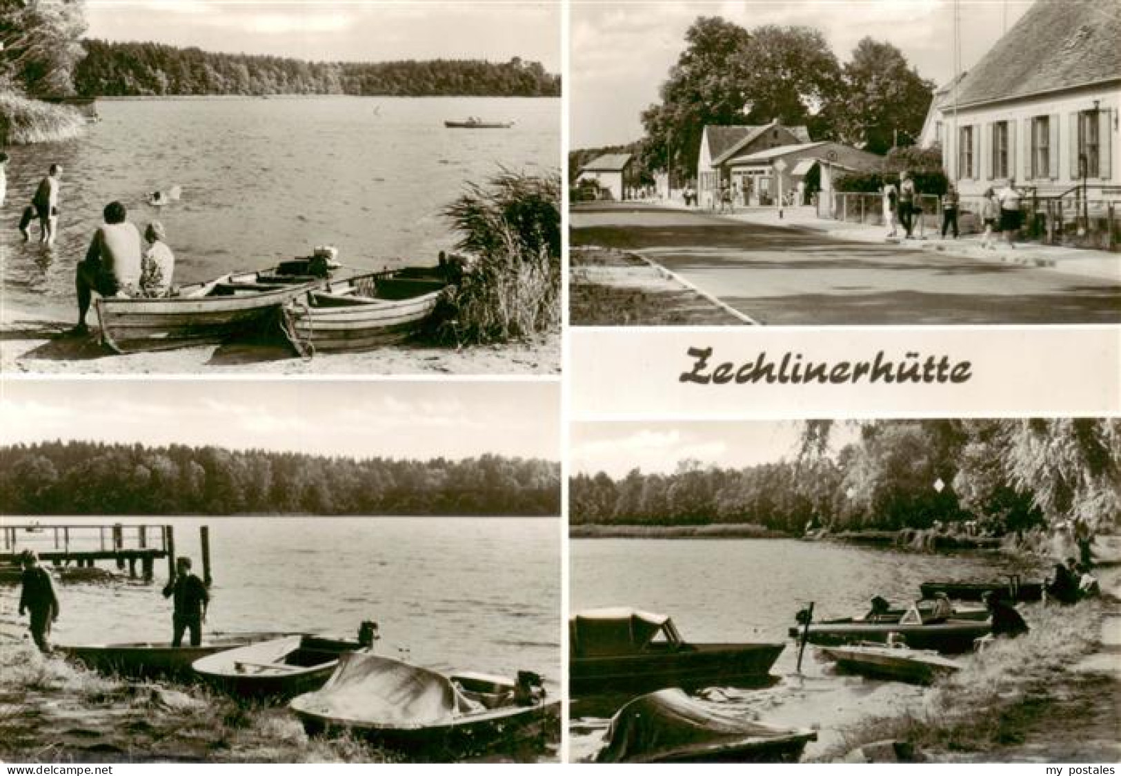 Zechlinerhuette Rheinsberg Strandpartien Promenade