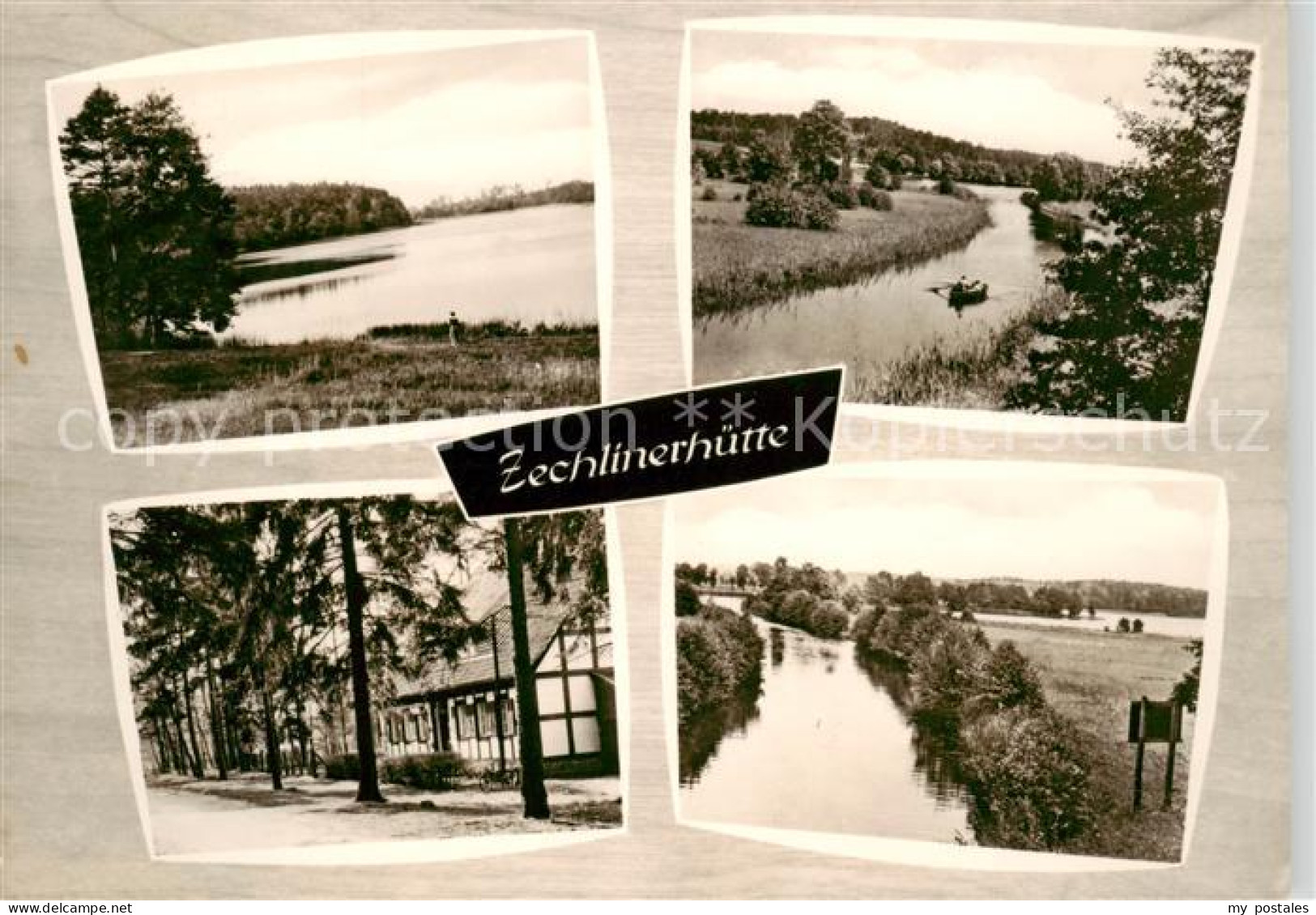 Zechlinerhuette Rheinsberg Teilansichten
