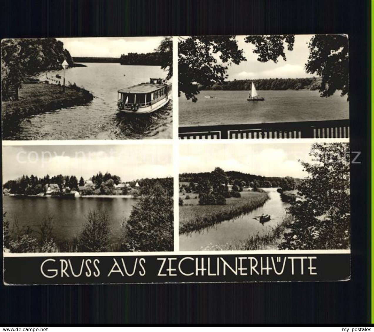 Zechlinerhuette Schlabornsee Ausflugsboot Segeln