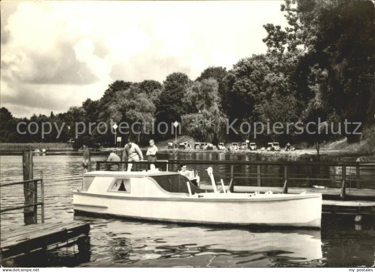 Zechlinerhuette Schlabornsee Boot