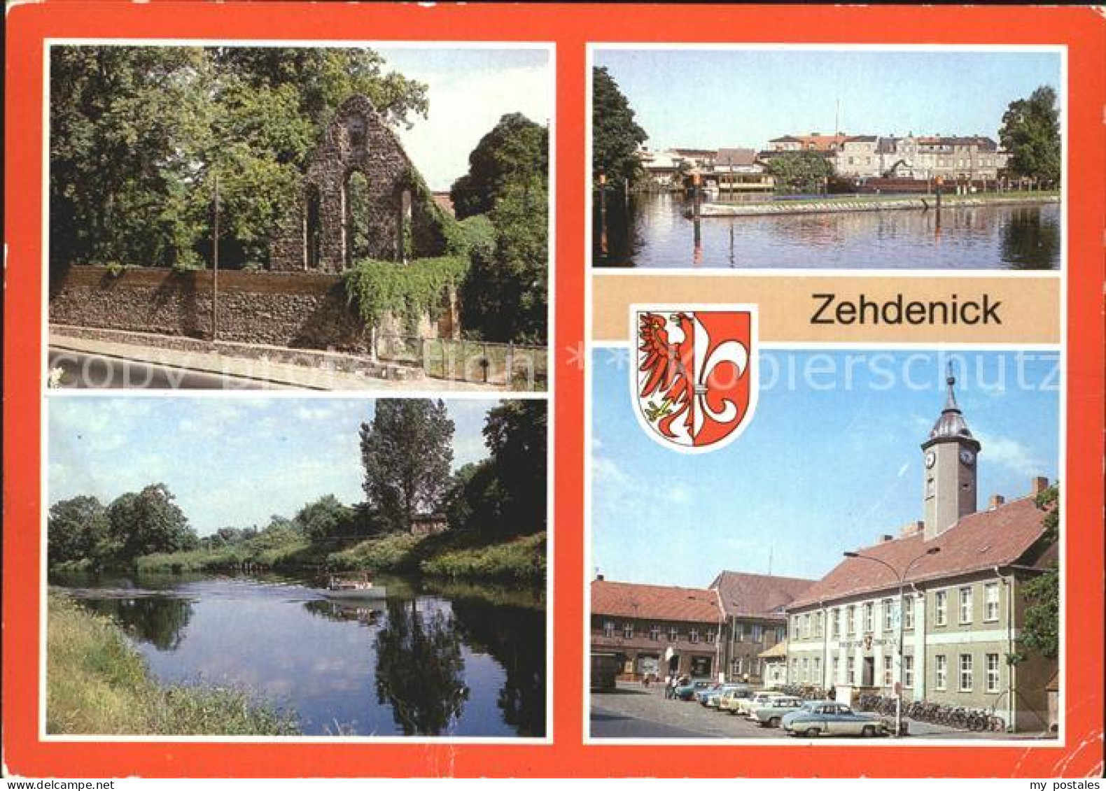 Zehdenick Klosterruine Ernst- Thaelmann- Platz Markt