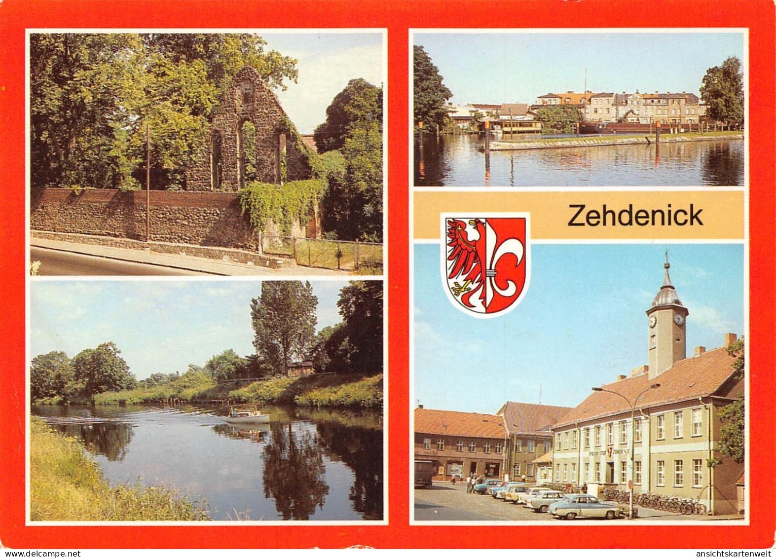 Zehdenick Mehrbildkarte gl1989 #179.112