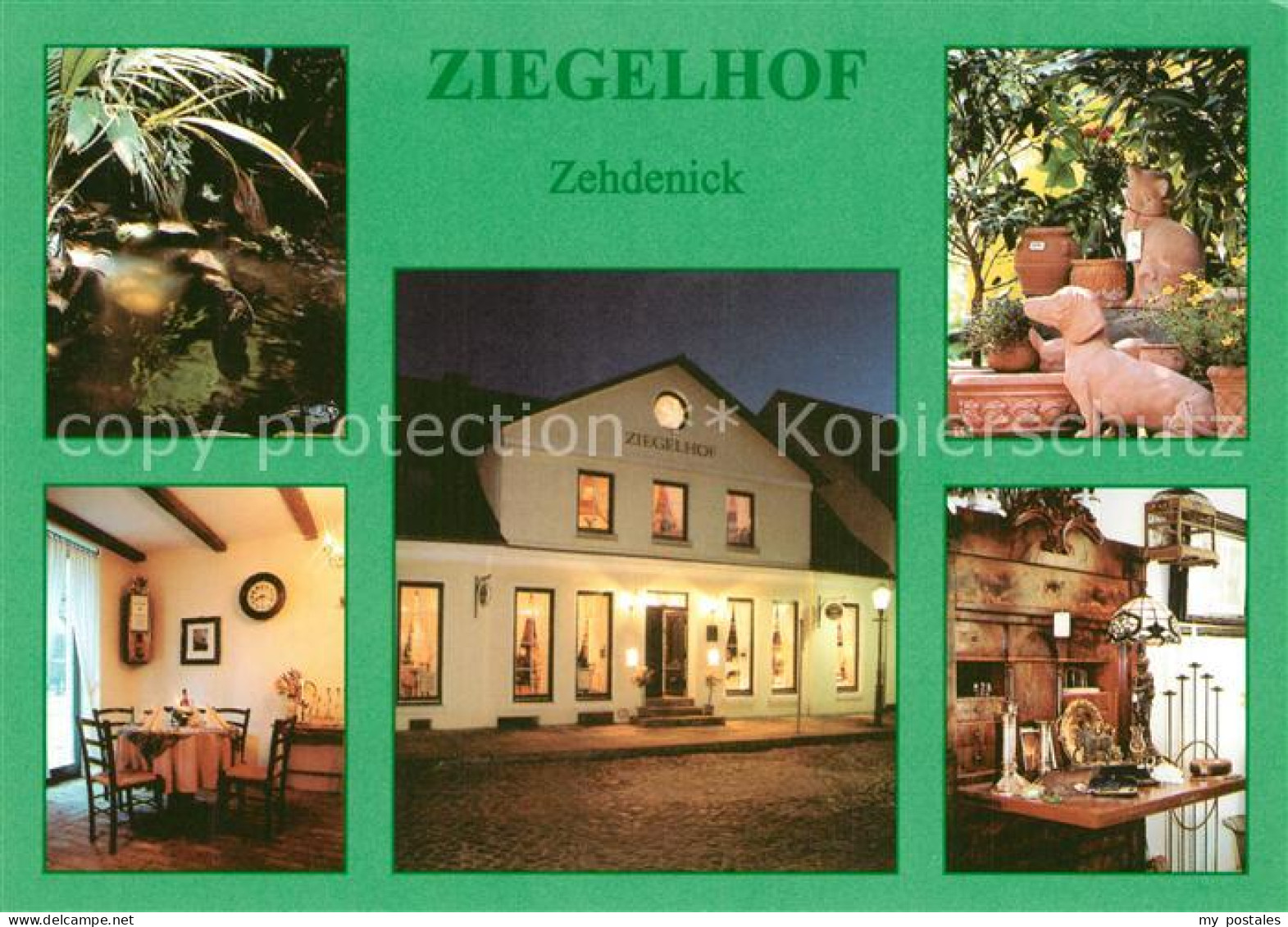 Zehdenick Ziegelhof Cafe mit Weinstube