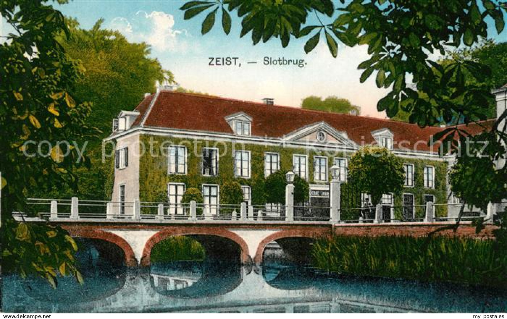 Zeist Slotbrug Schlossbruecke