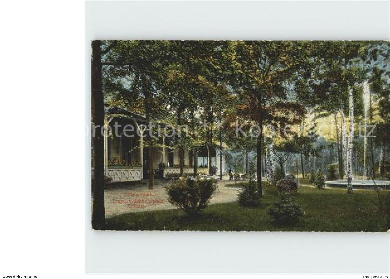 Zeithain Truppenuebungsplatz Offizierspark