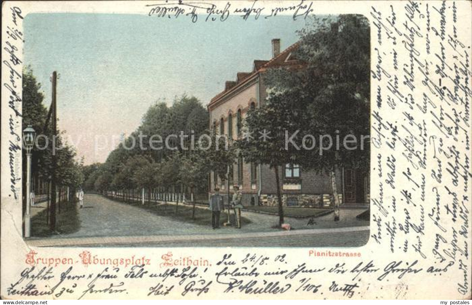 Zeithain Truppenuebungsplatz Planitzstrasse