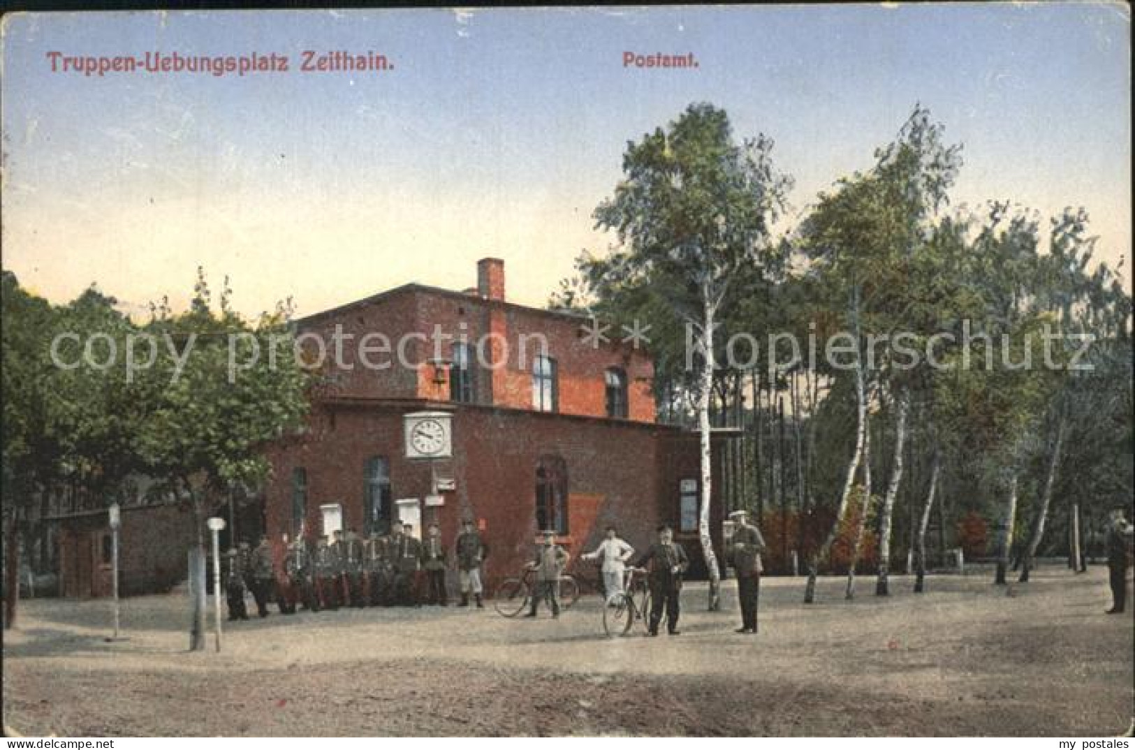 Zeithain Truppenuebungsplatz Postamt
