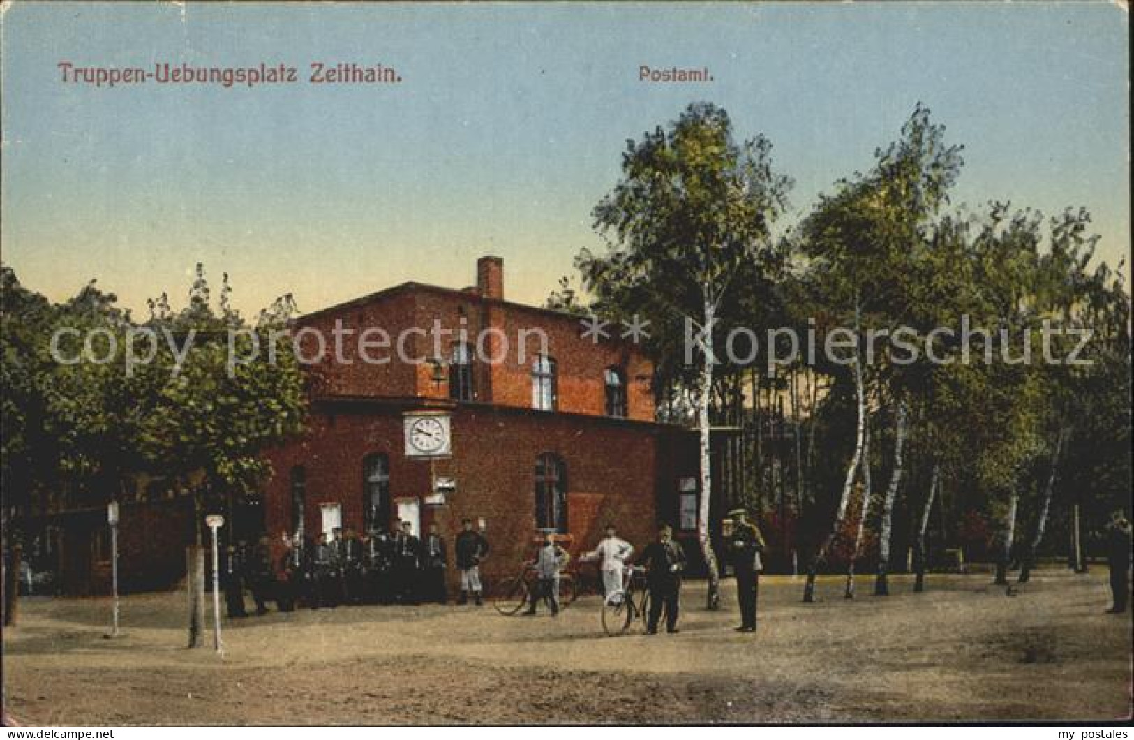 Zeithain Truppenuebungsplatz Postamt