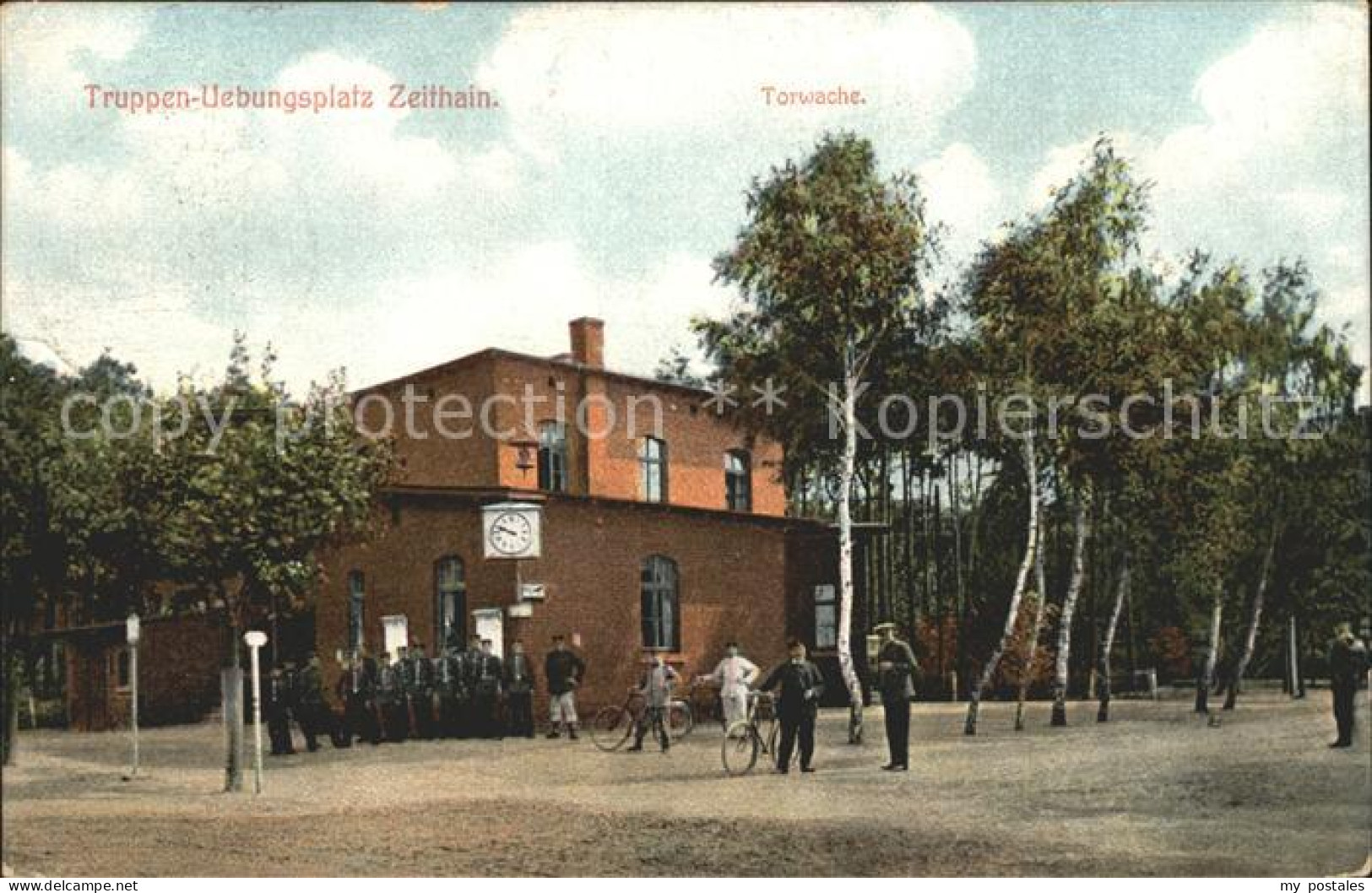 Zeithain Truppenuebungsplatz Torwache